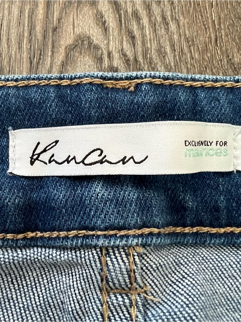 KANCAN Frayed Tulip Step-Hem Skinny Ankle Jeans Size 18 - Picture 10 of 11